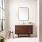 James Martin Vanities Amberly 48in Single Vanity, Mid-Century Walnut w/ 3 CM Ethereal Noctis Top 670-V48-WLT-3ENC - alternate 4